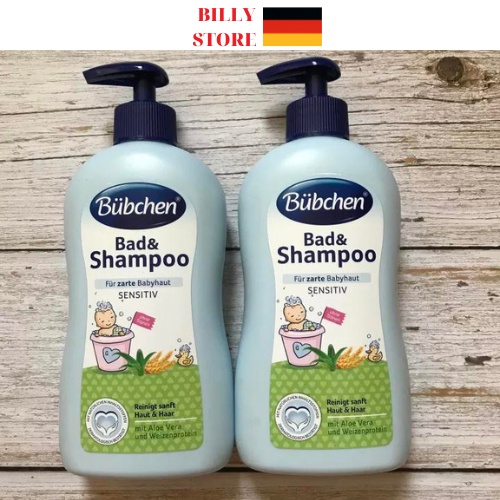 Sữa Tắm Gội Cho Trẻ Sơ Sinh Bubchen 400ml (Hàng nhập khẩu đức)