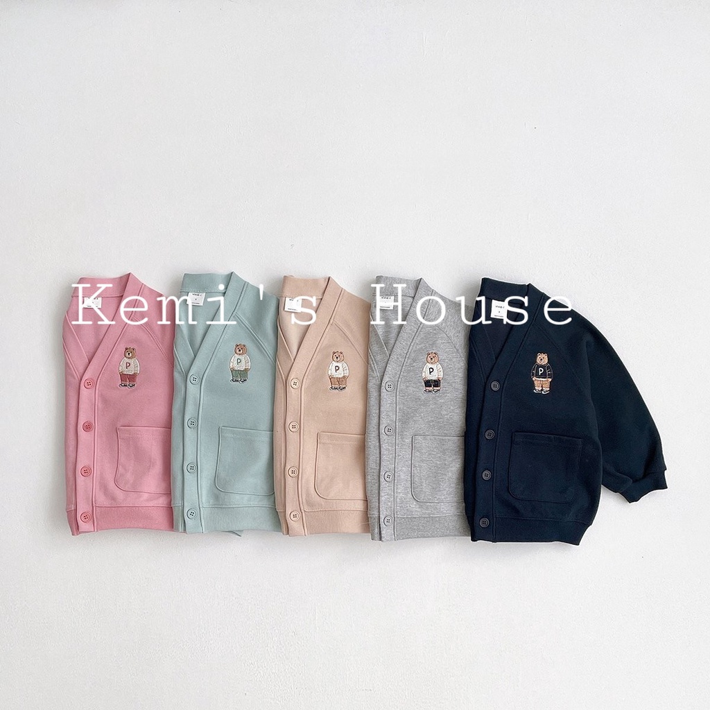 CARDIGAN gấu trẻ em chính hãng Hàn Quốc nội địa SIÊU HOT