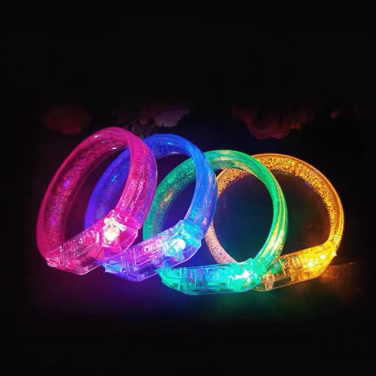 Vòng Tay Nhựa acrylic Có Đèn LED Thời Trang Cho Nam Và Nữ