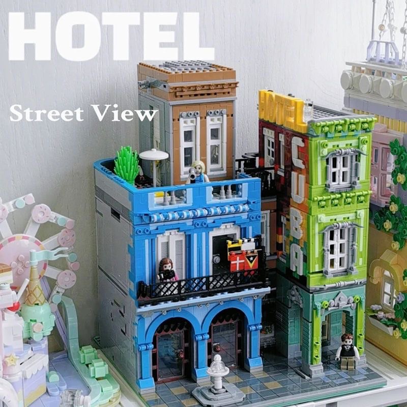 Đồ chơi lắp ráp Legogi CÁC MẪU NHÀ mô hình lắp ghép xếp hình