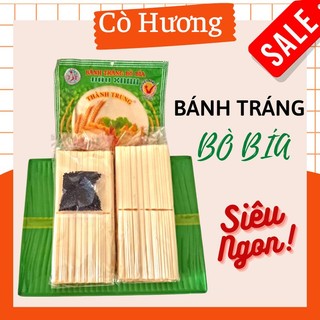 Bò bía ngọt - bánh tráng bò bía ngọt siêu ngon - cohuongshop