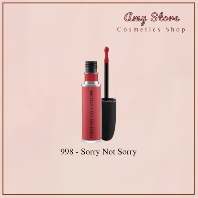 Son kem MAC Sorry Not Sorry 998