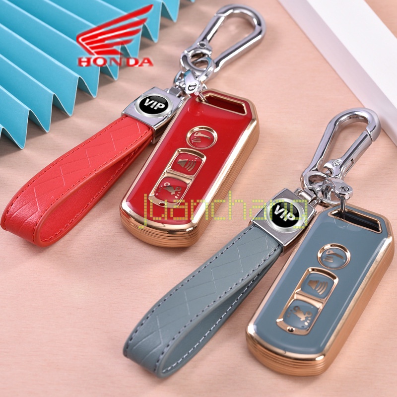 Vỏ TPU Bảo Vệ Chìa Khóa Điều Khiển Từ Xa Cho Honda PCX 2020 Honda X-ADV SH300i NF07 Forza 300 PCX 125 150 SH300 Giá Đỡ