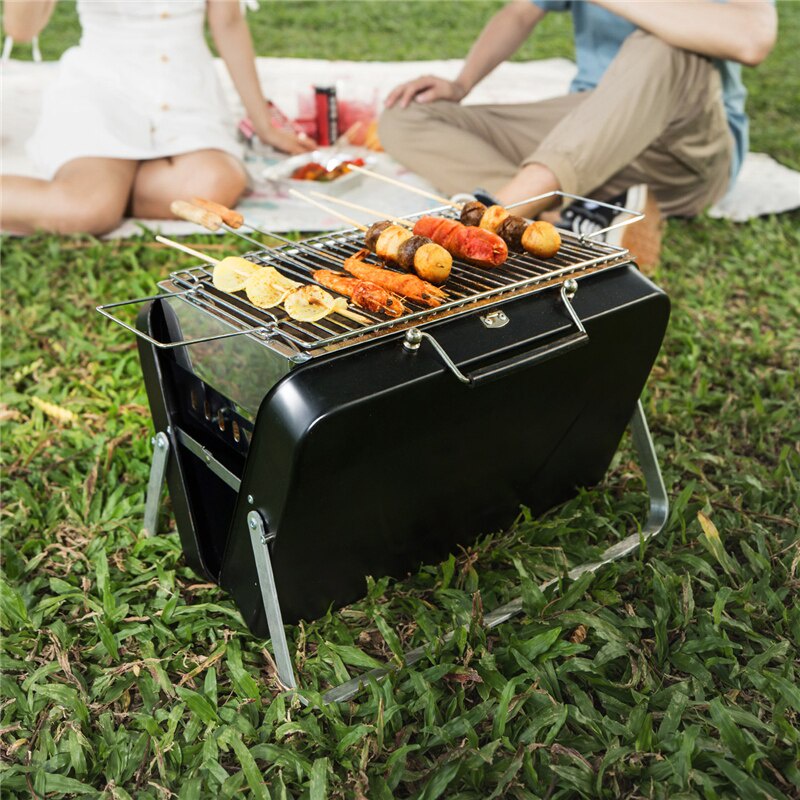 Bếp nướng dã ngoại xếp gọn Portable Outdoor BBQ Grill Patio Camping