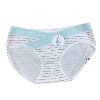 EVERMOM | Set 4 quần lót cạp chéo đáy trắng thun cotton mềm