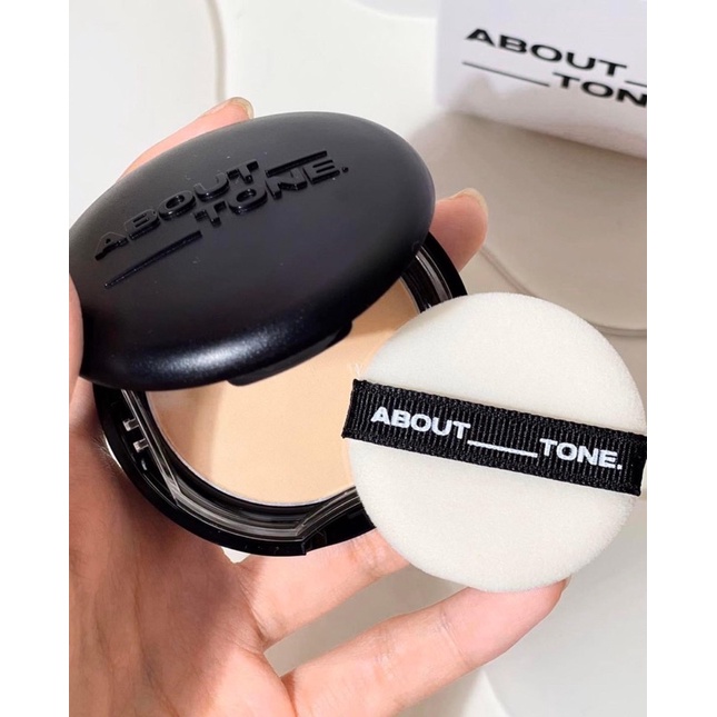 Phấn Phủ Nén Siêu Mịn, Kiềm Dầu, Che Phủ Tốt Nâng Tone Eglips About Tone Powder Pact 9g