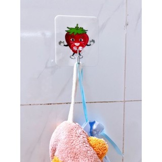 Set 10 cái Móc dán tường 3D( dính tốt trên bề mặt gạch, kính..)