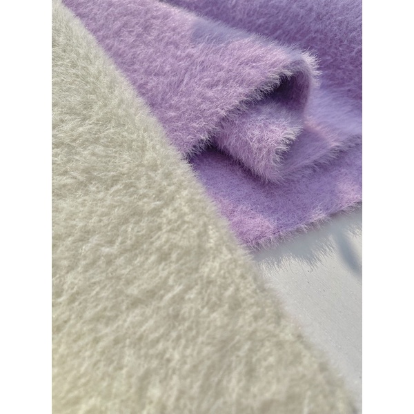 ✿мᴇι✿ Chân váy len lông thỏ đuôi cá dáng dài A109