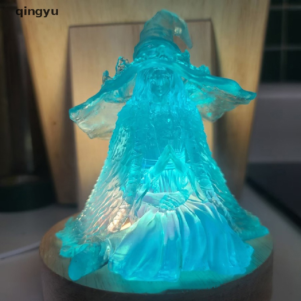 Qingyu Đồ trang trí Nhân Vật Elden Hoạt Hình Ranni The Witch Bằng Nhựa Resin Mẫu Mới