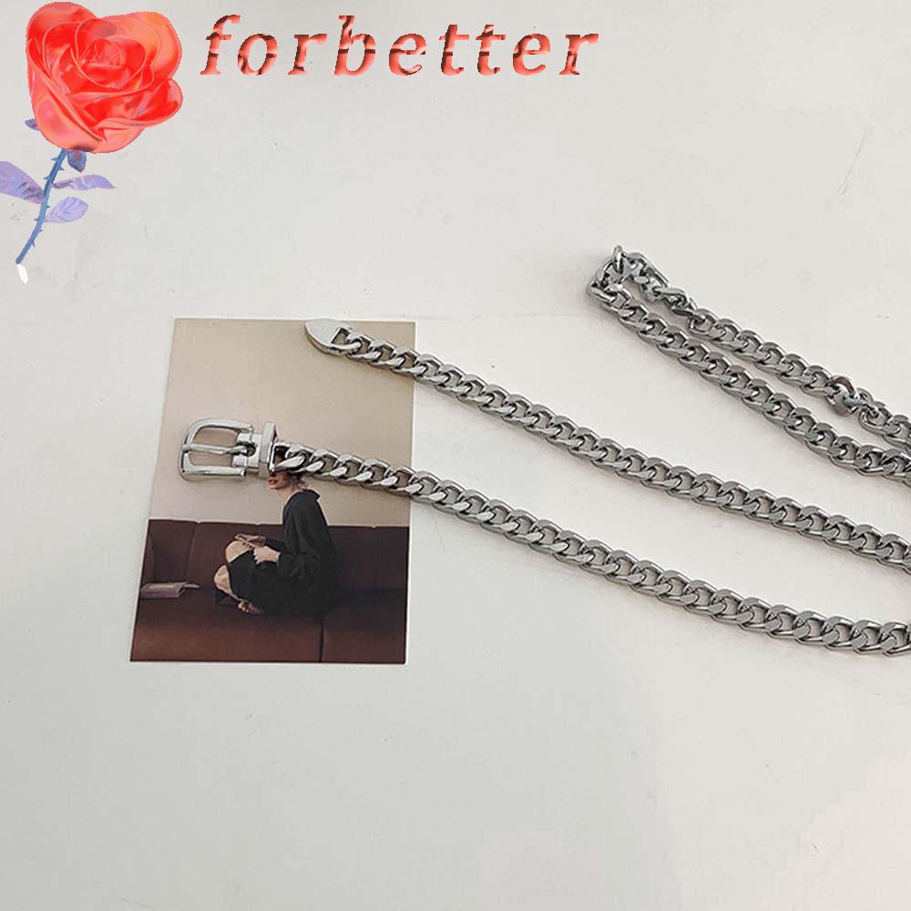 Thắt lưng bằng hợp kim dáng dài nhiều màu sắc tùy chọn phong cách âu mỹ quyến rũ cho nữ