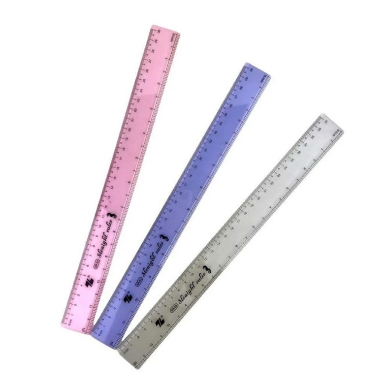 Thước kẻ Thiên Long 30cm SR-03 – Cuộn(màu xanh tím)