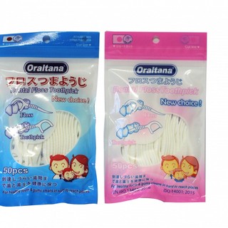 Tăm chỉ nha khoa xuất khẩu xk nhật oraltana túi 50 cái