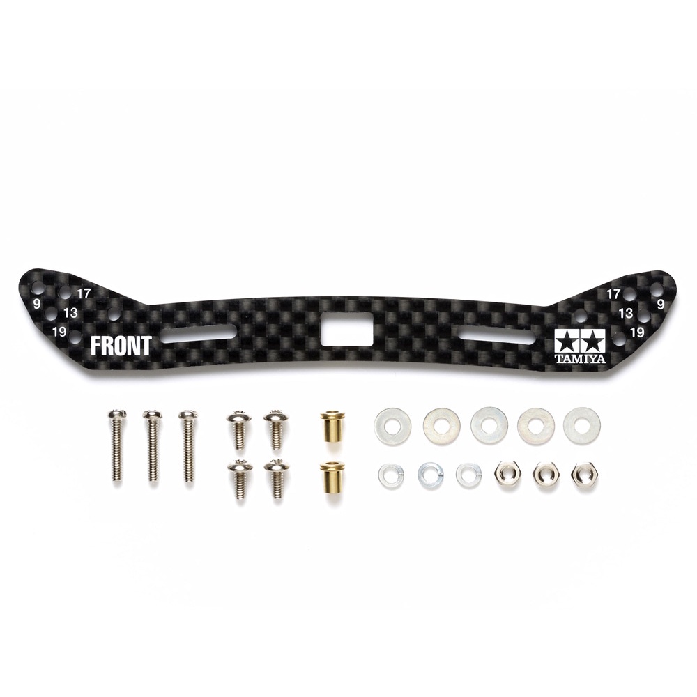 95284 Phụ kiện mô hình xe đua lắp ráp Mini 4WD HG CARBON STAY for WIDE FRONT SLIDING DAMPER (2mm)