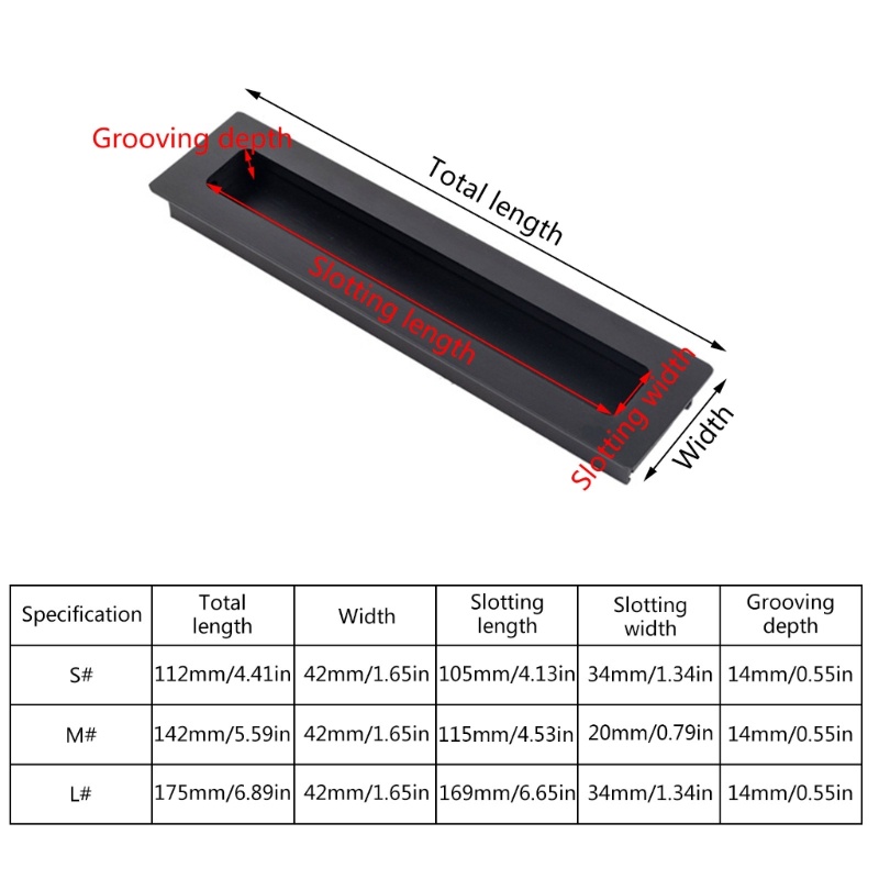 Tay Nắm Ngăn Kéo Tủ Bằng Hợp Kim Nhôm Tiện Dụng Cho Nhà Bếp / Phòng Ngủ