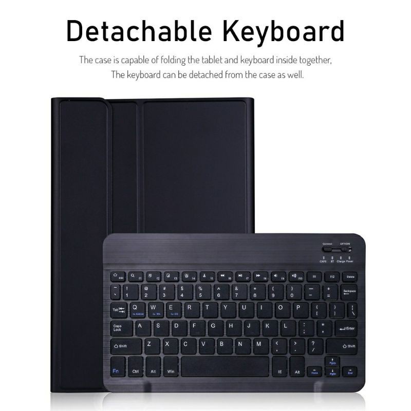 Bao Da Có Bàn Phím Bluetooth Cho Samsung Galaxy Tab A7 2020 T500 / T505