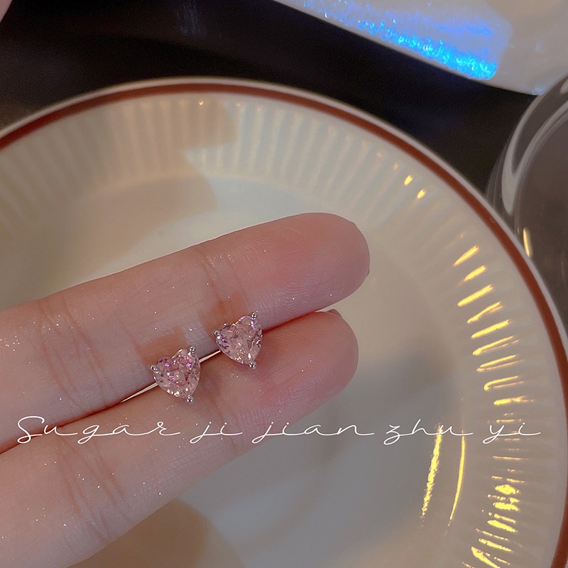 Bông Tai Hình Bướm Bằng Hợp Kim Đính Đá Zircon & Ngọc Trai Nhân Tạo Thời Trang Cho Nữ