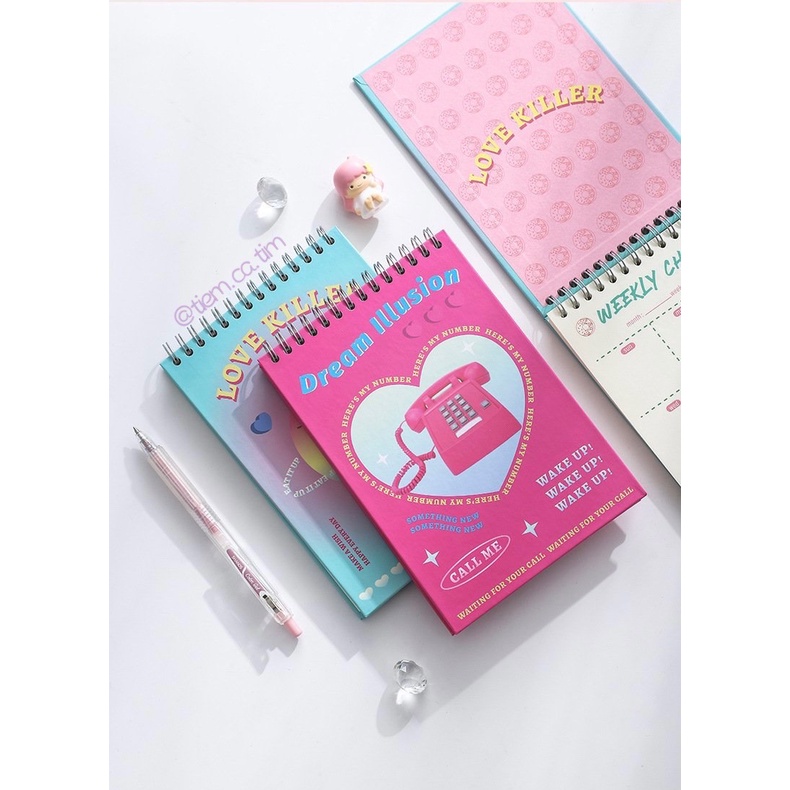 Sổ Kế Hoạch Ghi Chép Planner Hàng Ngày 120 Trang Cao Cấp