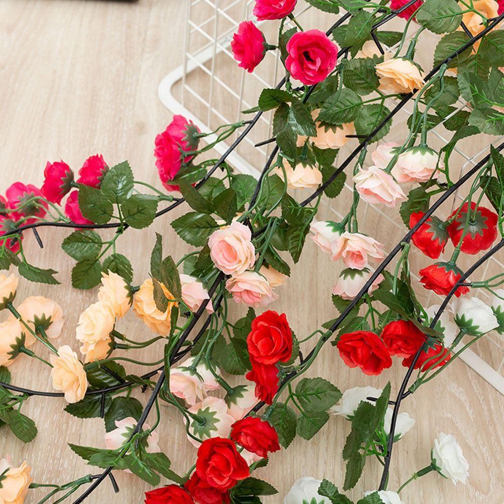 Vòng Hoa Nhân Tạo Màu Xanh Lá Dùng Trang Trí Nhà Cửa / Tiệc Tùng DIY