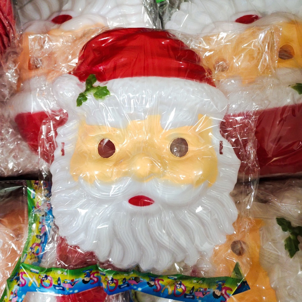 Mặt nạ ÔNG GIÀ NOEL- Đồ chơi Trung thu Hóa trang Giáng Sinh Halloween cho bé dùng trung thu sinh nhật lễ hội