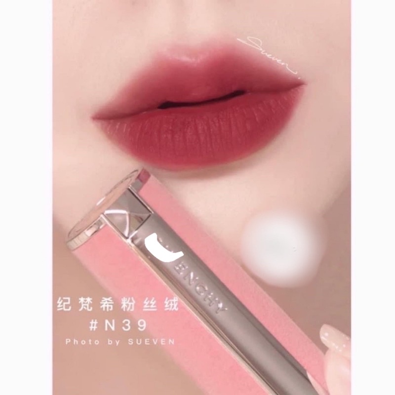 Son Givenchy Le Rouge Sheer Velvet - màu : 17, 18, 27, 37, 39