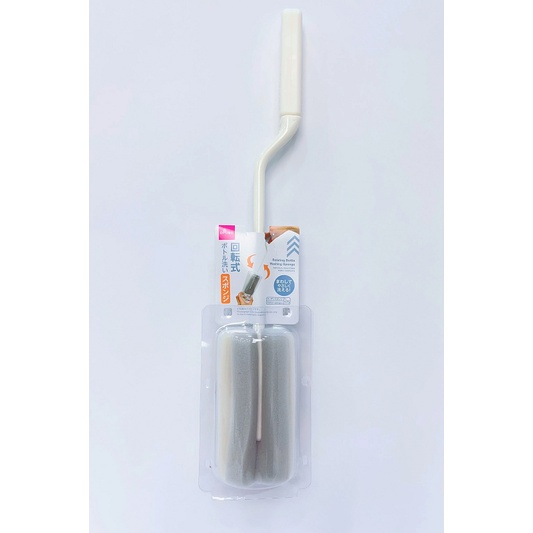 Daiso Cọ vệ sinh chai lọ 5.5x5x34.5cm Rotating Bottle Washing Sponge