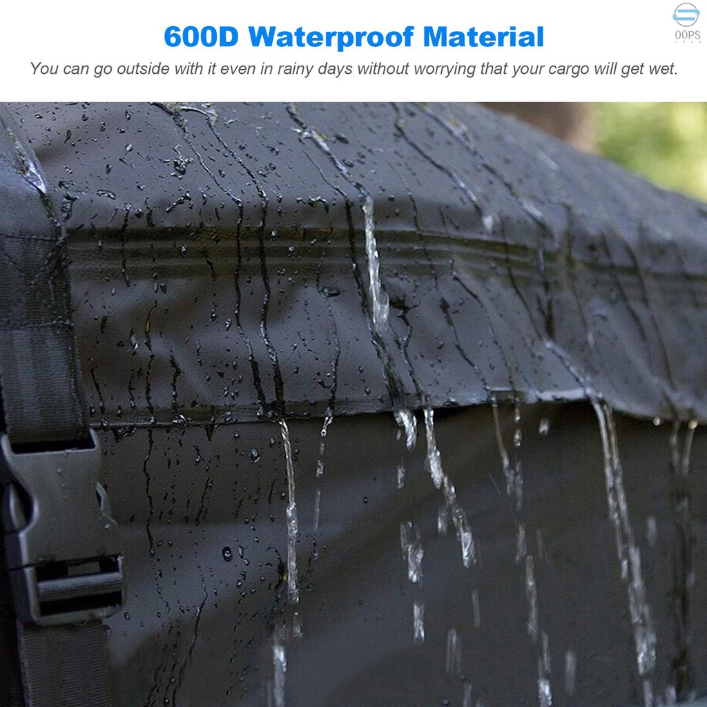 Túi Đựng Hành Lý Gắn Nóc Xe Hơi 600D 20 Chân Khối Lập Phương Chống Nước Thông Dụng Kèm / Không Có Giá Đỡ