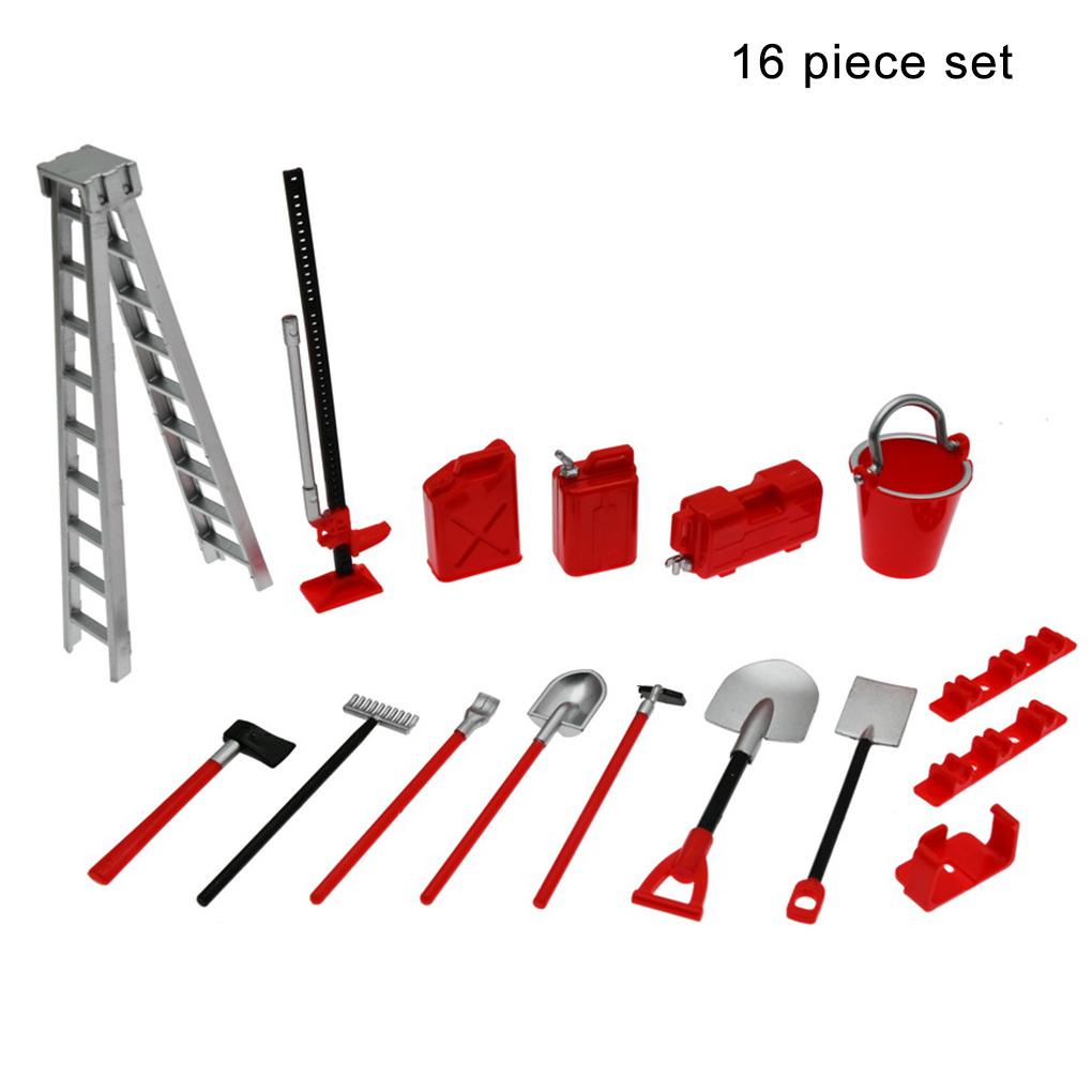 1 Bộ Bình Nhiên Liệu Đa Năng Trang Trí Xe Điều Khiển Từ Xa WPL 1 / 16 B-14 24