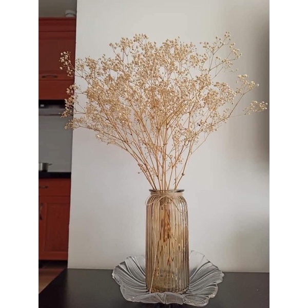 Bình hoa pha lê decor, lọ hoa pha lê vintage