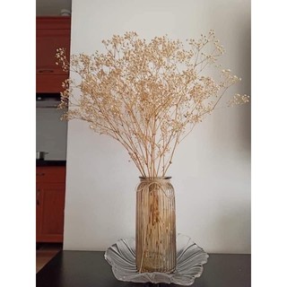 Bình hoa pha lê decor, lọ hoa pha lê vintage