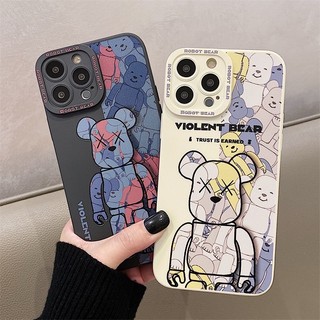 Ốp Lưng Basic Iphone-Android Camera Nổi - Mẫu Violent Bear