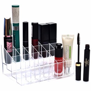 Khay Đựng Son 24 Ô Nhựa Mica Siêu Bền Trong Suốt 88189 Home Store 68