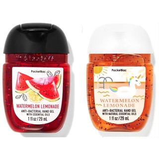 Gel rửa tay khô Bath & Body Works Hand Sanitizer PocketBac Cleansing Gel Watermelon Lemonade 29ml (Mỹ)