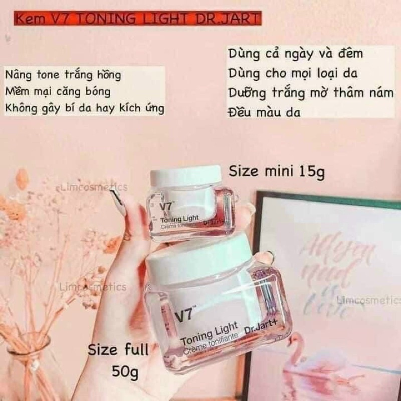 Kem v7 Toning Light MẪU MỚI