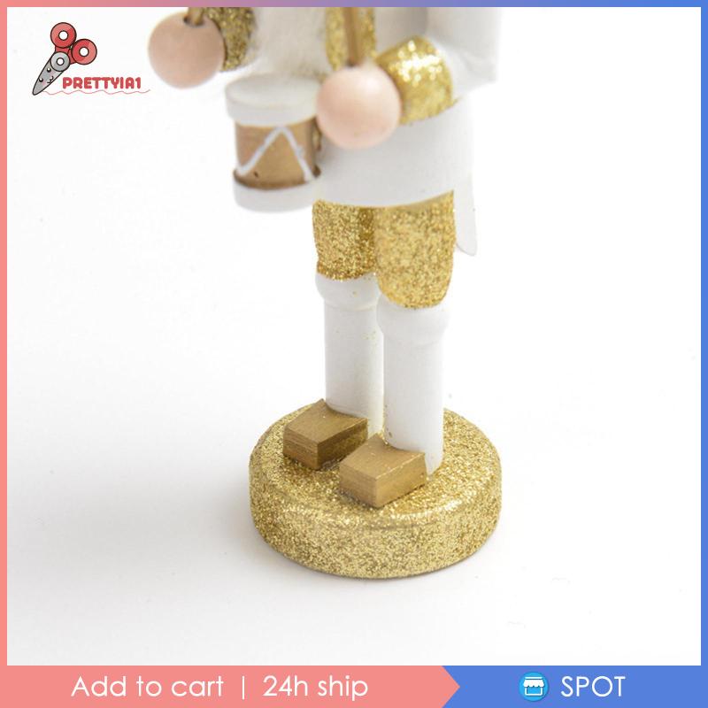 [Prettyia1] Set 3 Mô Hình Điêu Khắc Trang Trí Giáng Sinh