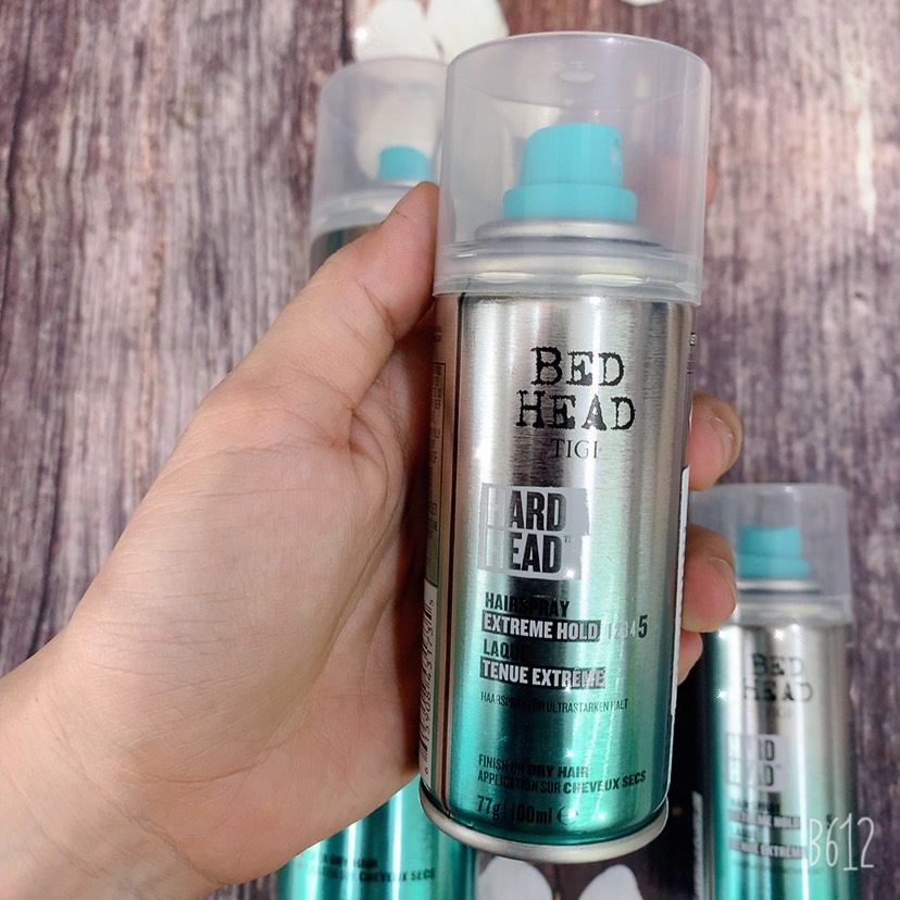 Gôm Xịt TIGI HEAD Hard Extreme Hold Hairspray 100ML / 385ML