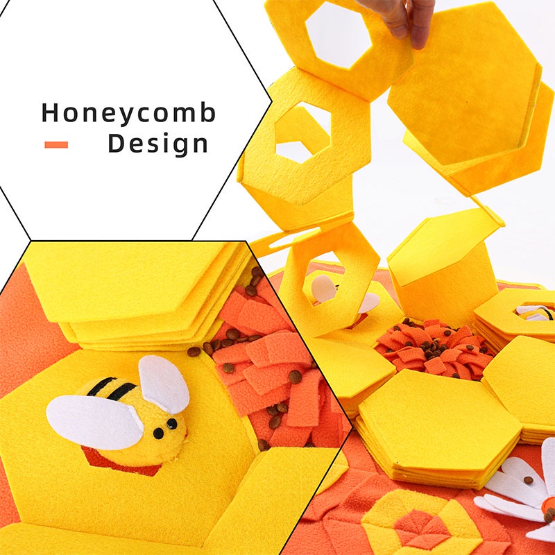 HamshMoc Đồ Chơi Thảm Giảm Căng Thẳng In Họa Tiết Hamsa Dùng Để Huấn Luyện Thú Cưng IQ 4