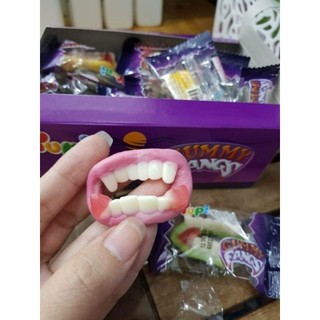 [ 1 Hộp 24 Cái ] Kẹo Dẻo Haloween / Kẹo Răng Macarong