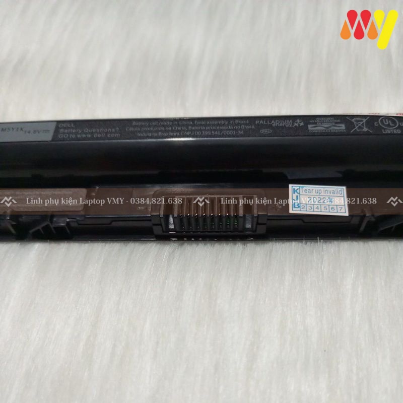 Pin Laptop Dell Inspiron 15 3000 3551 3558 3559 5551 5558 5559 3451 3452 3465 / Vostro 3458 3467 3468 3459 M5Y1K ZIN NEW