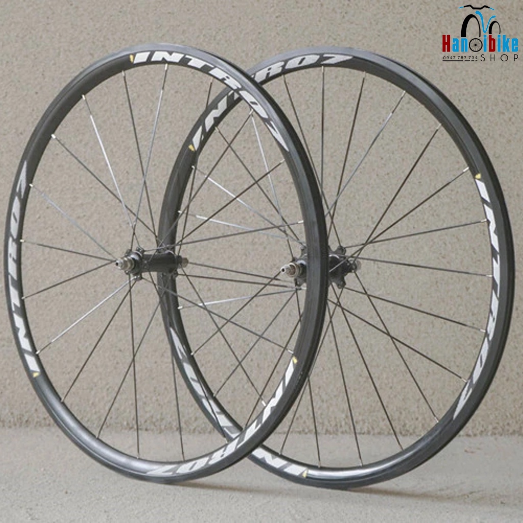Vành xe đạp Fixed Gear INTRO kèm HUB nhôm và nan hoa
