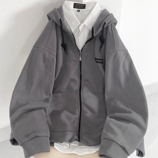 Áo Khoác nỉ cotton form rộng nam nữ unisex phong cách ulzzang hàn quốc