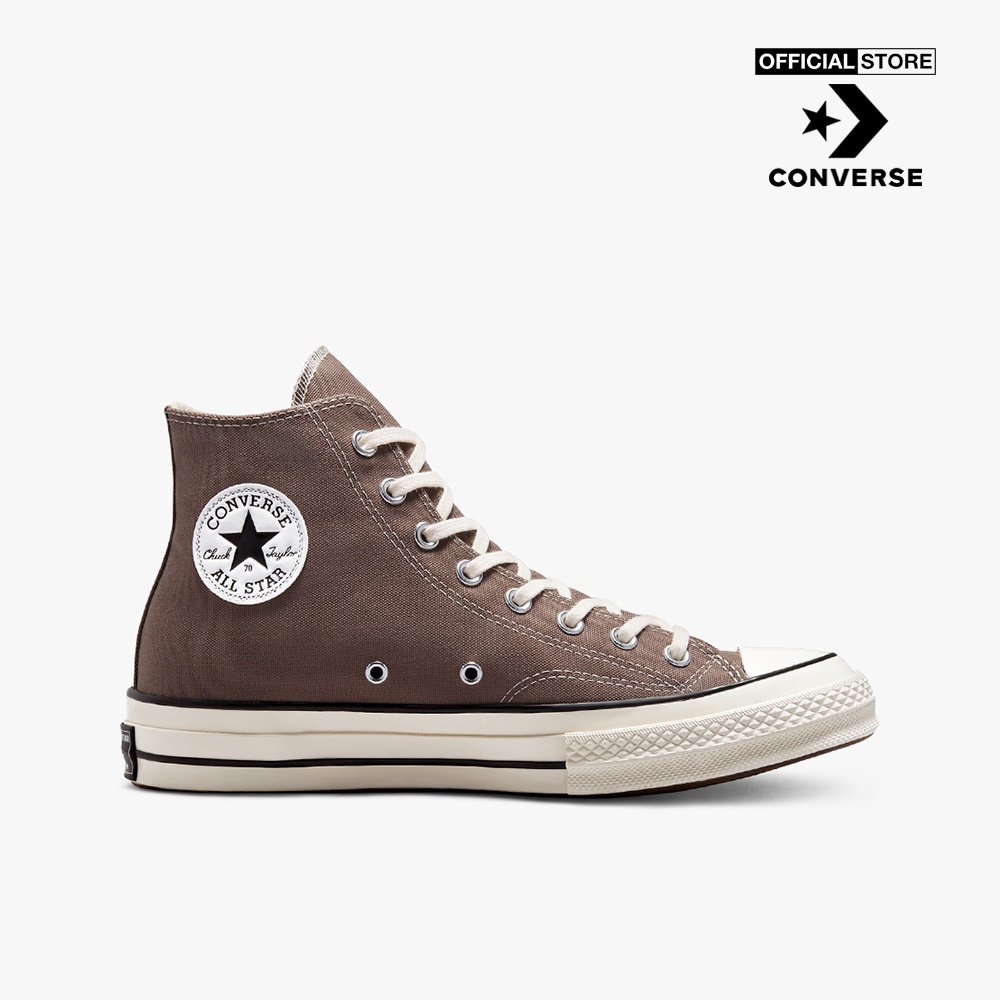 CONVERSE - Giày sneakers cổ cao unisex Chuck Taylor All Star 1970s A00753C-GRE0_BROWN