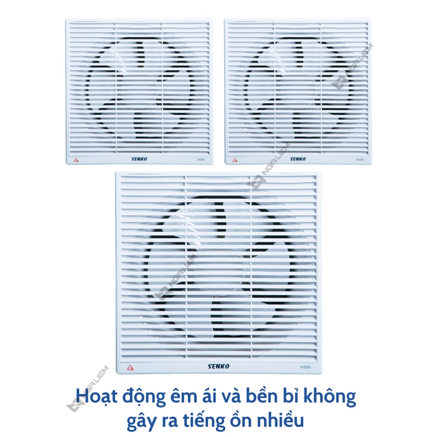 Quạt Hút Tường Thông Gió Senko