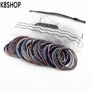 [HCM] Set 100 Thun Buộc Tóc Nữ, Dây Cột Tóc Nhiều Màu