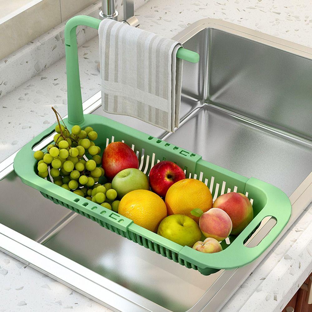 Rổ Rửa Trái Cây Rau Củ Quả 24 Ngăn Có Thể Thu Gọn