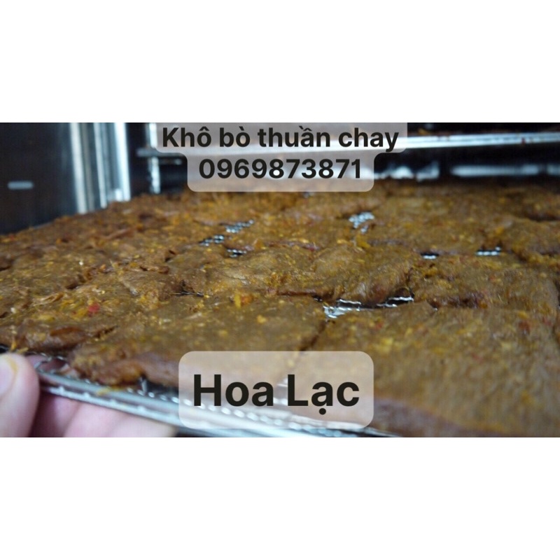 Khô bò thuần chay Hoa Lạc 100gr