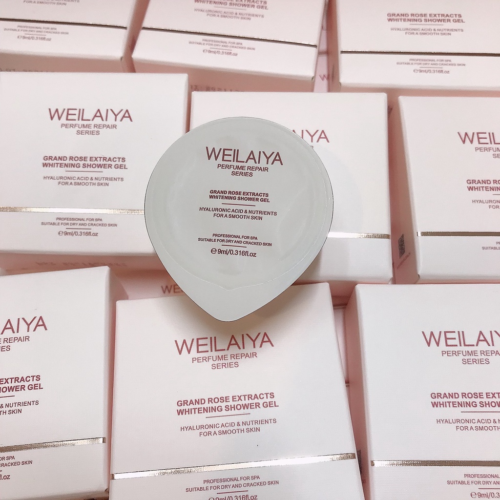 Sữa Tắm Trắng Da Cánh Hoa Hồng Damask Weilaiya Mini