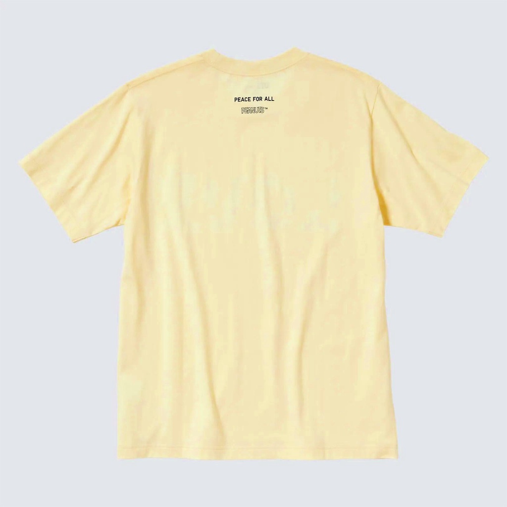 Áo Thun Uniqlo Tay Ngắn In Hình Chú Chó Snoopy Dễ Thương Cho Nam Và Nữ