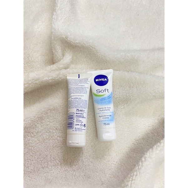 Kem dưỡng ẩm NIVEA SOFT dạng tuýp 75ml nivea14