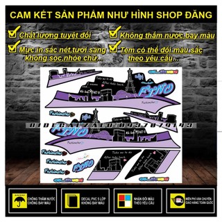 TEM RỜI MIO CLASSICO FINO THÁI DÁN XE ĐEN -