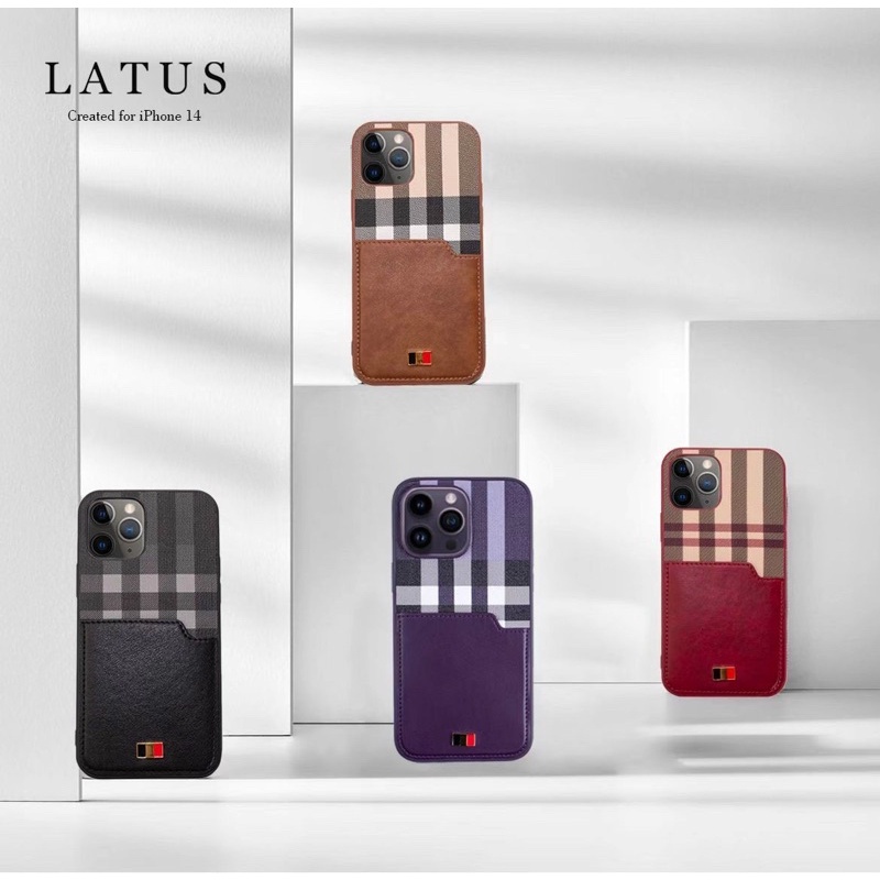 Ốp da ví lưng Mentor cài thẻ ví lưng IP14 /ip14 pro/ ip4 plus/ ip14 pro max